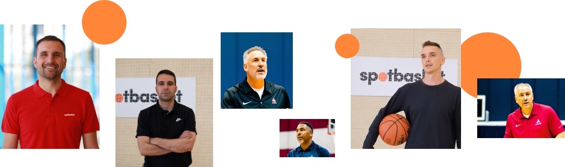 Entrenadores profesionales en nuestro equipo de SpotBasket